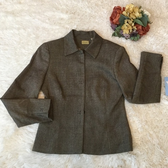 Caslon wool, rayon, lycra, spandex blazer NWT - Picture 1 of 8